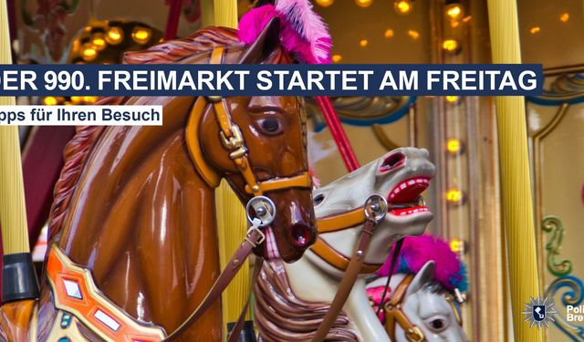 Tarihi Bremen Freimarkt Açıldı
