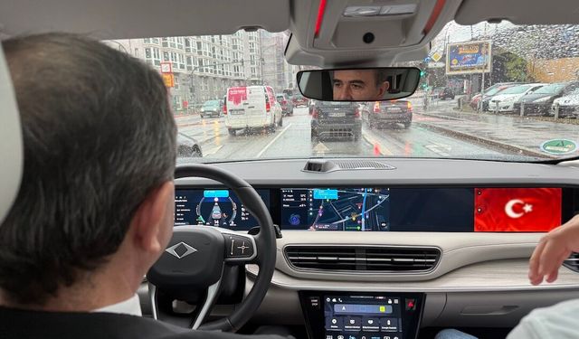 TOGG Hamburg Sokaklarında