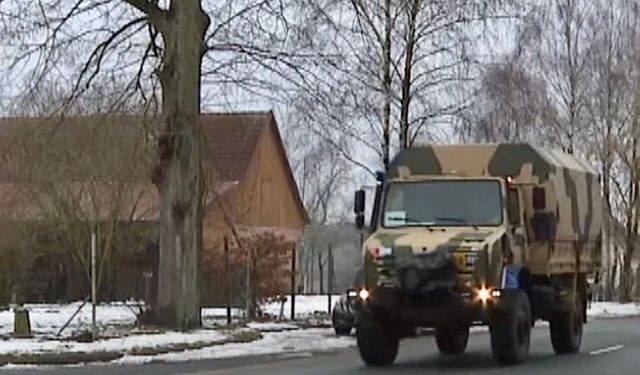 Türk askeri NATO tatbikatı için Almanya’da