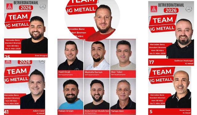 Bremen Mercedes’te İşçi Temsilciliği Seçim Heyecanı