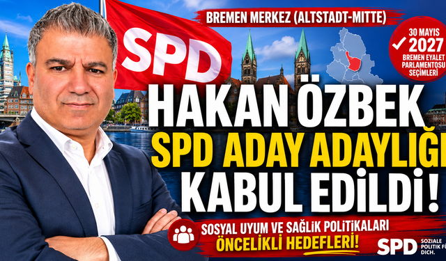 Hakan Özbek’in SPD Aday Adaylığı Kabul Edildi