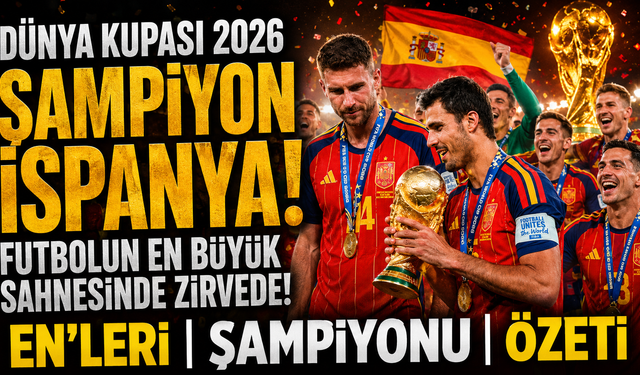 Dünya Kupası 2026 Sona Erdi: İşte Turnuvanın Enleri, Şampiyonu ve Özeti