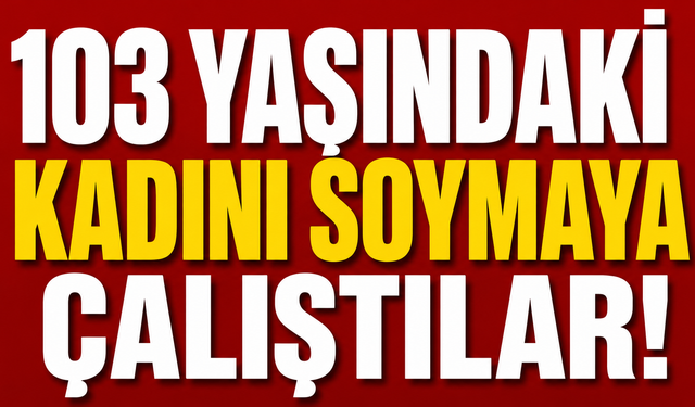Bremen'de 103 Yaşındaki Kadını Dolandırmaya Çalıştılar