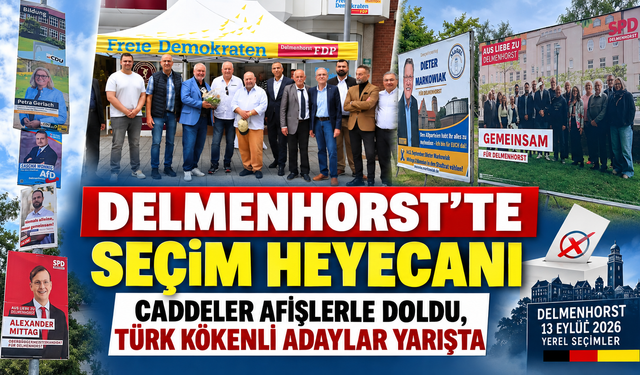 Delmenhorst’te Tarihi Seçim Hareketliliği: Türk Kökenli Adaylar Dikkat Çekiyor