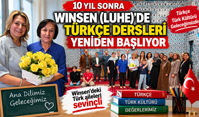 50 İmza Sonuç Verdi: Winsen’de Türkçe Dersleri Geri Dönüyor