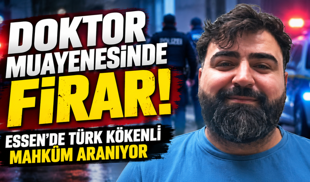 Almanya’da film gibi firar!