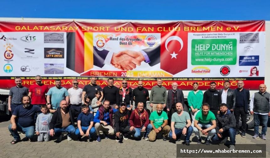 Dost Eli TIR'ı bu kez dalaman için yüklendi