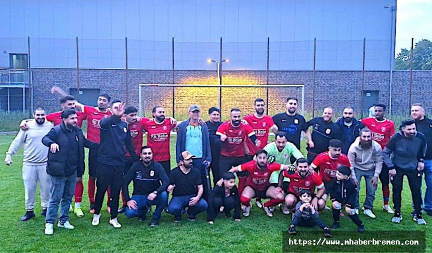 Hürriyetspor Şampiyonlukla Kreisliga’ya Yükseldi!