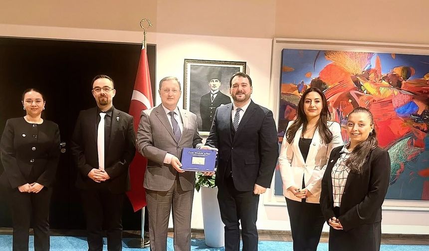 D-TAB Göttingen Büyükelçi Turan'ı ziyaret etti