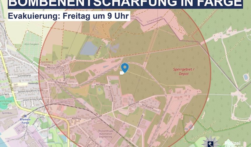 BREMEN'DE BOMBA ALARMI