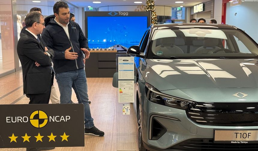 TOGG Hamburg Sokaklarında