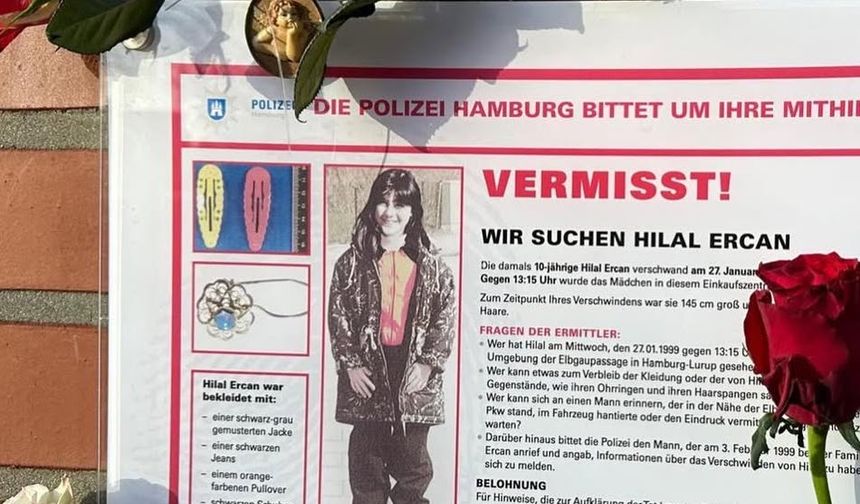 Hamburg'da Kayıp Hilal  İçin 27 Yıldır Süren Umut