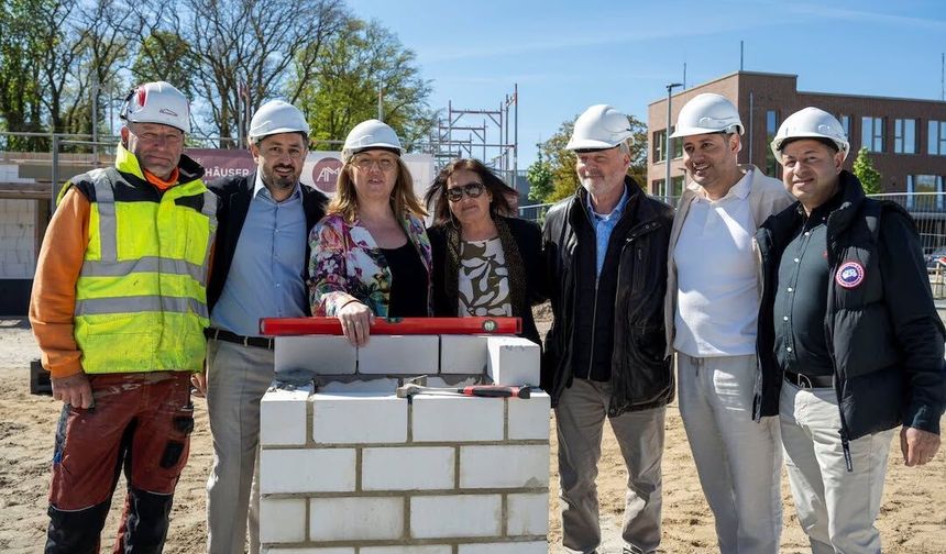 Bremen’de sosyal konutların temeli atıldı