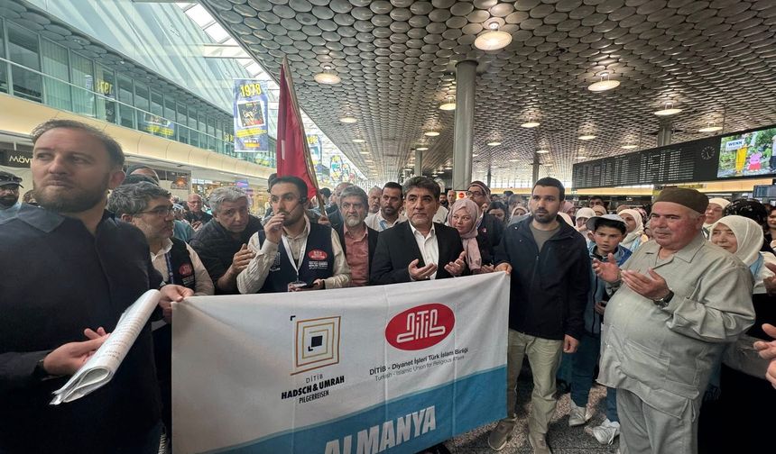 2026 Hac Yolcuları Dualarla Kutsal Topraklara Uğurlandı