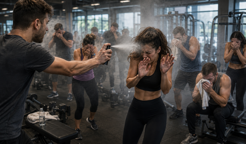 Bremen'de Spor Salonunda Biber Gazlı Saldırı: 15 Kişi Etkilendi