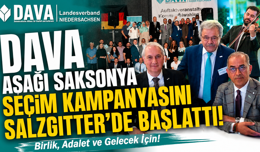DAVA Aşağı Saksonya Seçim Kampanyasını Salzgitter’de Başlattı