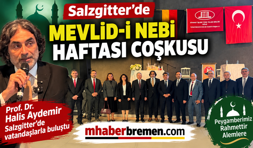 Salzgitter’de Mevlid-i Nebi Haftası coşkusu