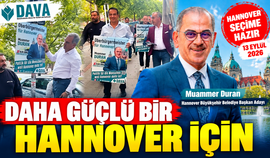 DAVA’nın Hannover Adayı Muammer Duran: “Sorumluluk Almaktan Korkmuyorum”
