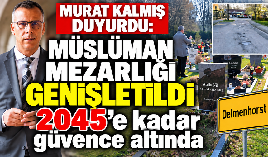 Delmenhorst’ta Müslüman Mezarlığı Genişletildi