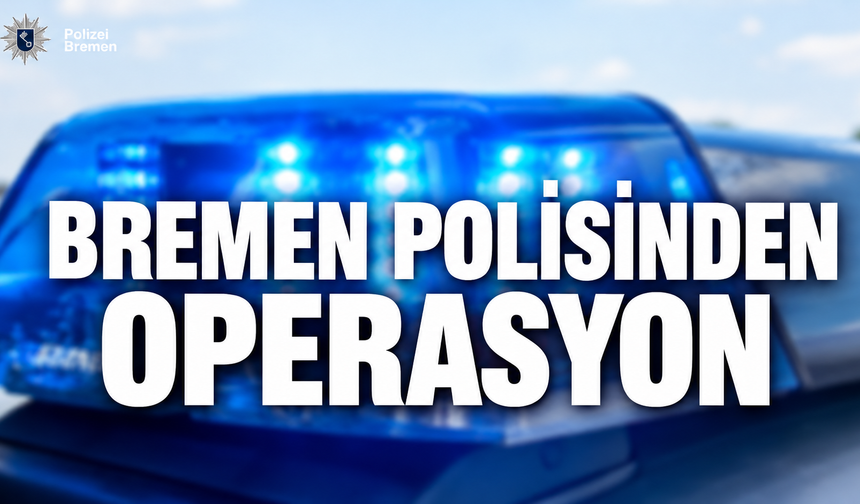 Bremen’de Polis Operasyonu: Uyuşturucu ve Bıçak Ele Geçirildi