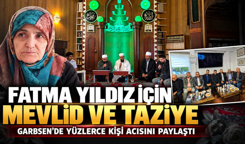 Garbsen’de Fatma Yıldız İçin Mevlid ve Taziye Programı: Yüzlerce Kişi Acıyı Paylaştı