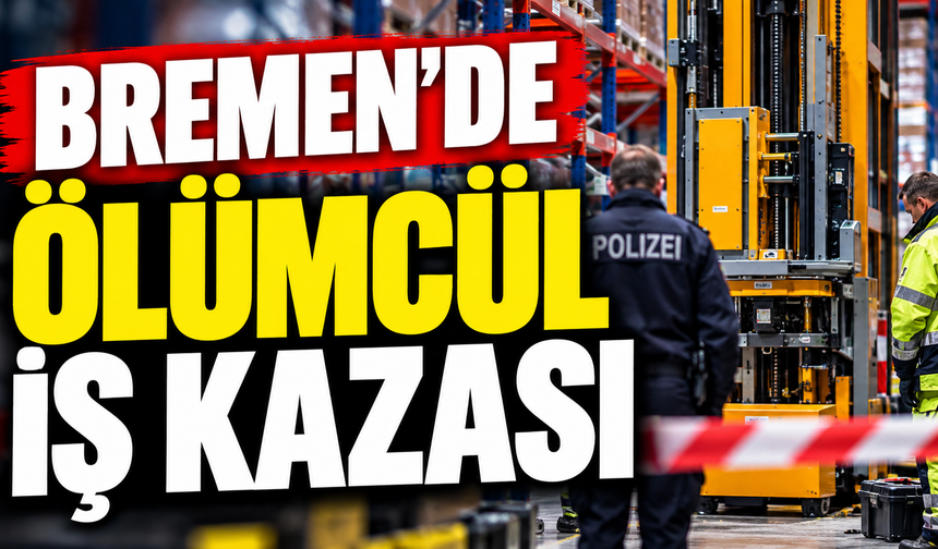 Bremen’de iş kazası: 24 yaşındaki işçi hayatını kaybetti
