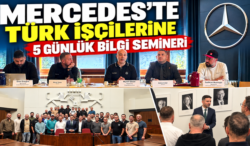 Mercedes Türk Çalışanları Seminerde Buluştu