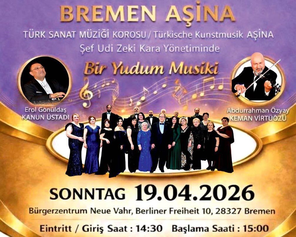 Aşina Korosu’ndan Bremen’de Bahar Konseri
