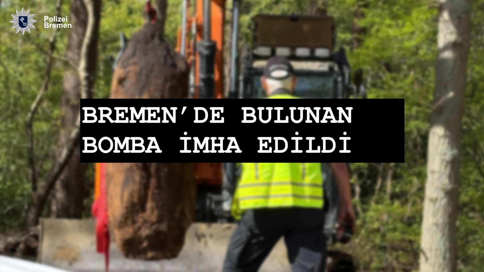 Bremen’de savaş bombaları kontrollü imha edildi