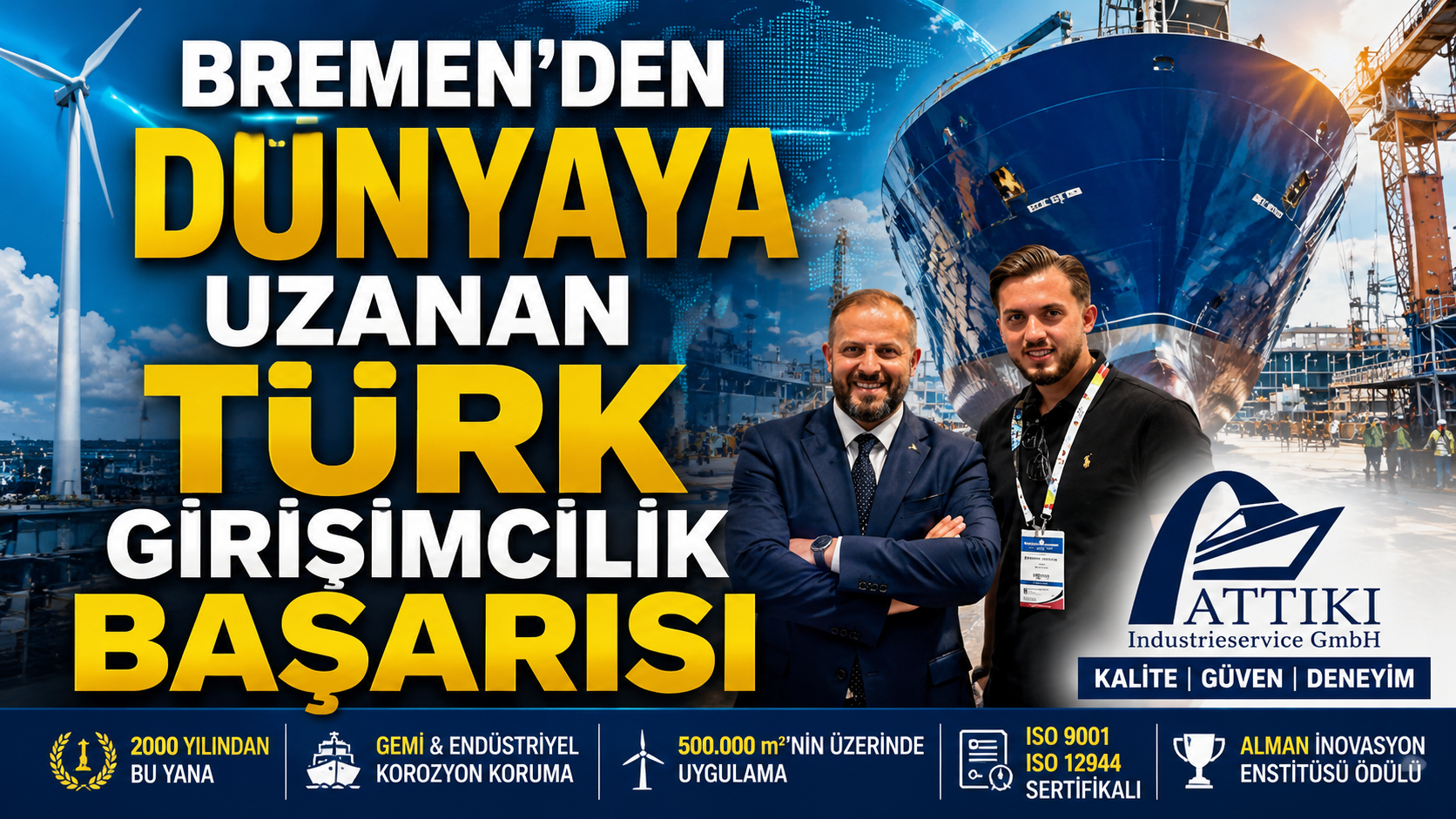 ATTIKI Industrieservice Kalitesiyle Avrupa’da Büyüyor