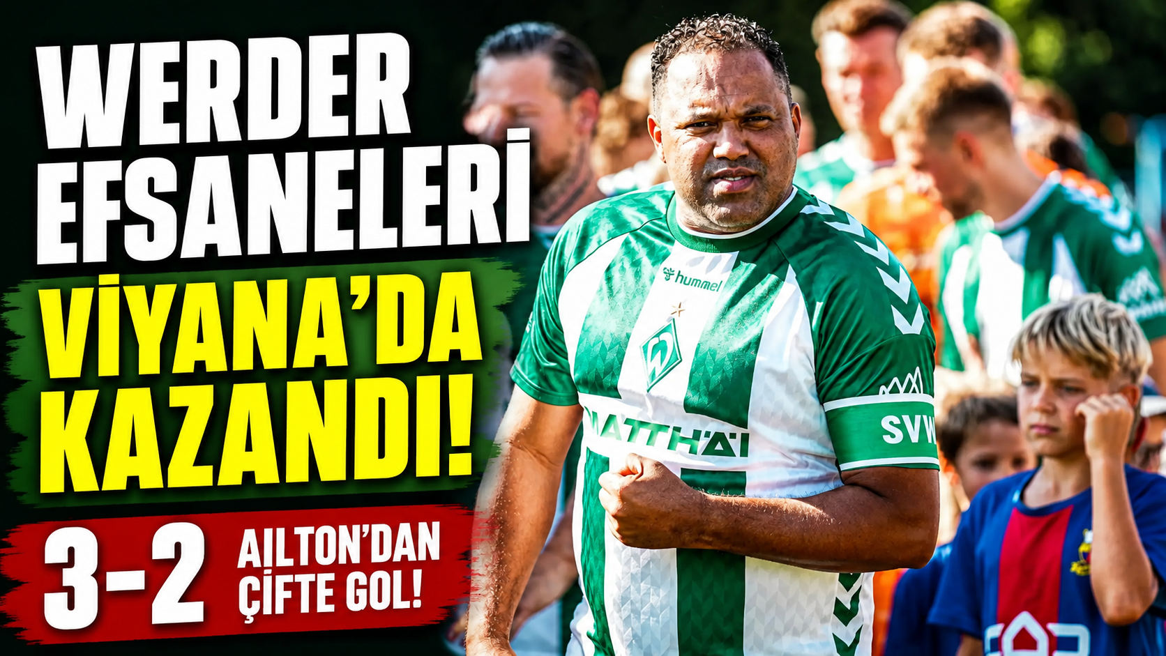 Werder Bremen Efsaneleri Viyana’da Kazandı
