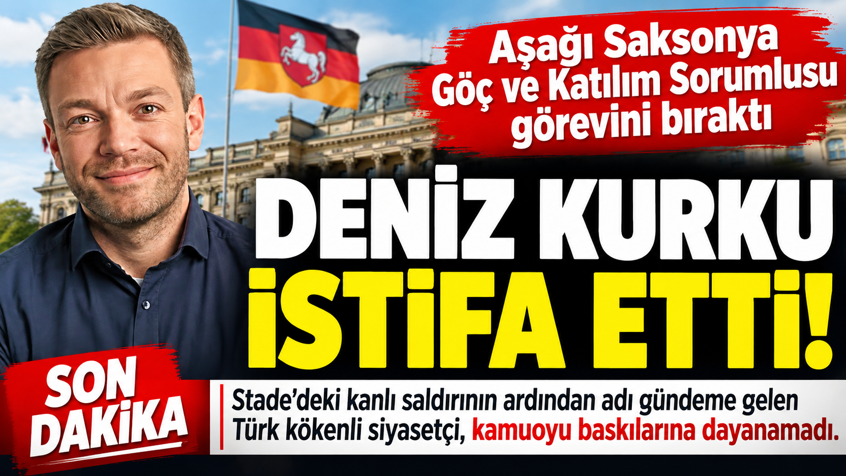 Deniz Kurku İstifa Etti