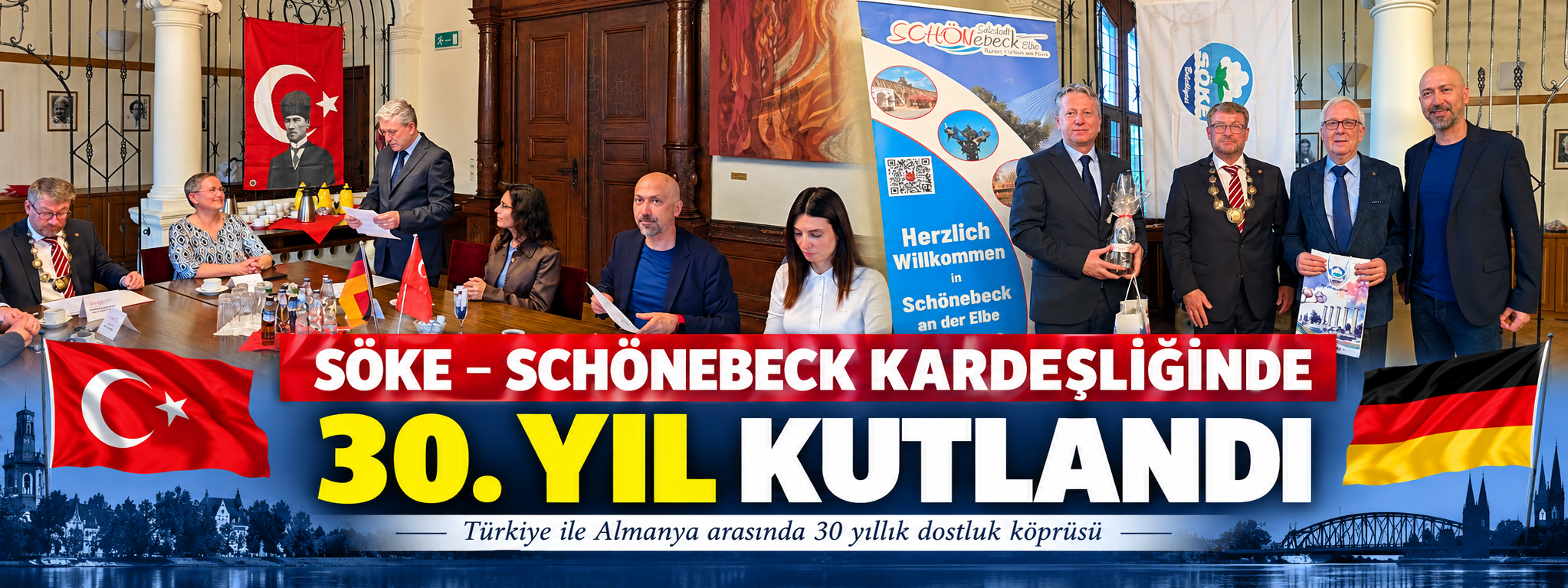 SÖKE–SCHÖNEBECK KARDEŞLİĞİNDE 30. YIL