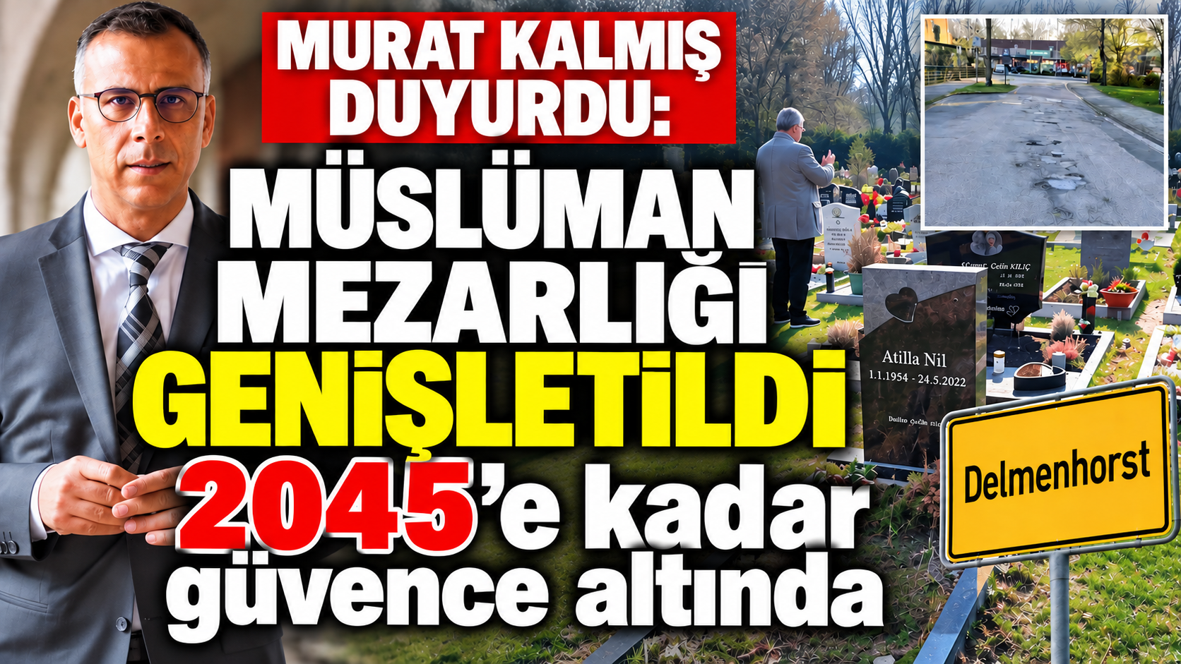 Delmenhorst’ta Müslüman Mezarlığı Genişletildi