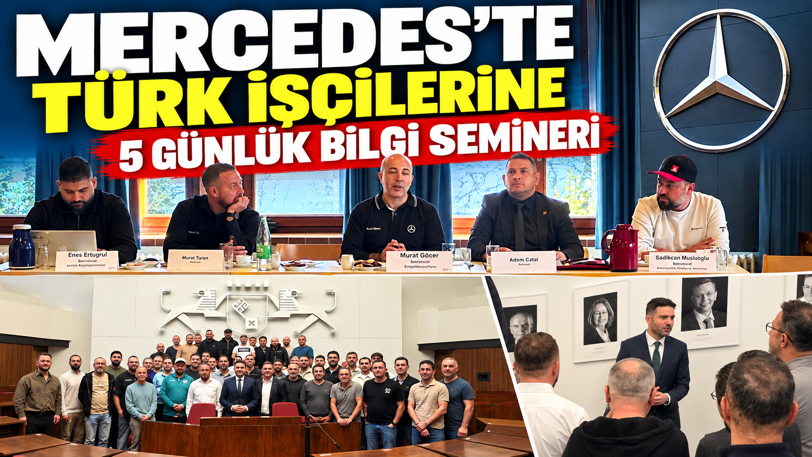 Mercedes Türk Çalışanları Seminerde Buluştu